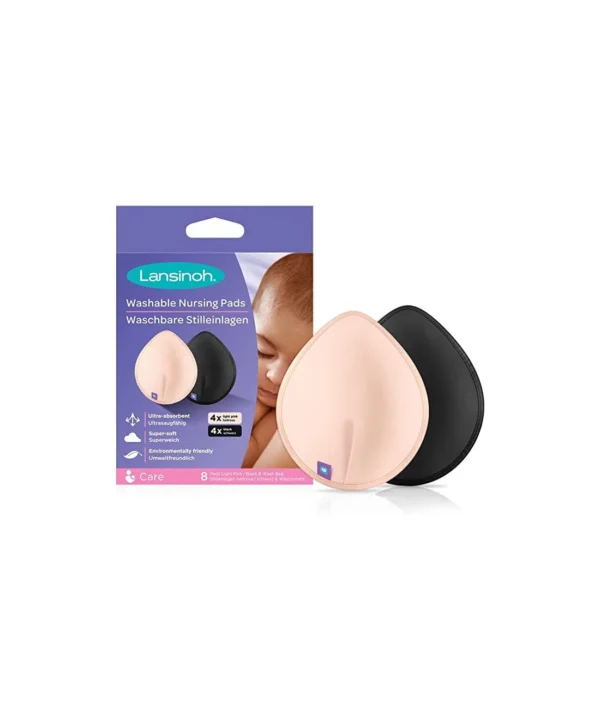 coussinets-d-allaitement-lavables-lansinoh-couleurs-x8