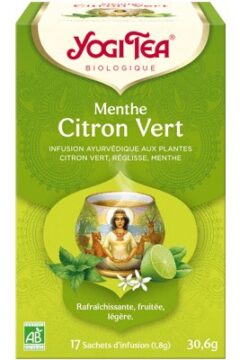 Yogi Tea Menthe Citron Vert