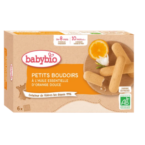 BABYBIO Boudoirs Fleurs d’Oranger Babybio 120g  8 mois +