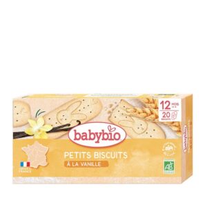 BABYBIO Petits Biscuits à la Vanille 12 mois +