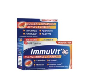 FORTE PHARMA IMMUVIT'4G Multivitamines et Immunité 30 Comprimés