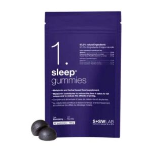 SSWLAB 1 SLEEP GUMMIES 105G 42 GUMMIES GOUT MYRTILLE