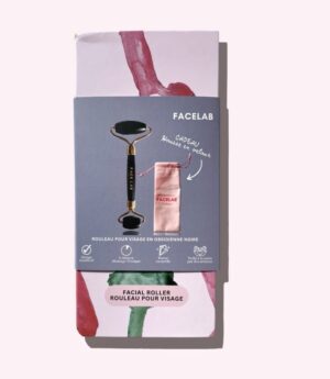 Facelab Rouleau de Beauté en Obsidienne Noire