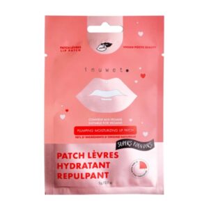 INUWET PATCH EN BIO - CELLULOSE POUR LES LÈVRES HYDRATANT ET REPULPANT