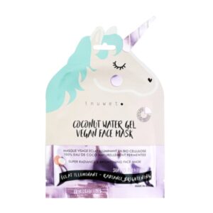 INUWET MASQUE LICORNE VISAGE EN BIO CELLULOSE ECLAT ILLUMINANT