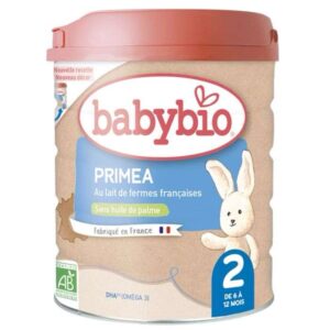 BABYBIO PRIMEA 2 LAIT INFANTILE DE 6 A 12 MOIS 800 G