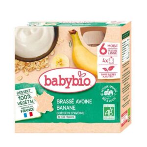 BABYBIO BRASSE AVOINE BANANE 6MOIS+ (4*85g)