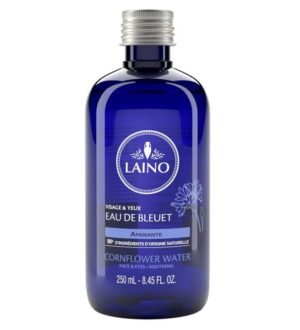 LAINO EAU DE BLEUET APAISE & TONIFIE VISAGE ET YEUX – 250 ML