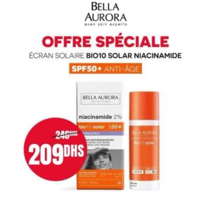 BELLA AURORA ECRAN SOLAIRE BIO 10 SOLAR NIACINAMIDE SPF 50+ 50ML