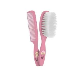 BETER MINICURE BROSSE ET PEIGNE POUR BEBE EXTRA SOFT BETER ROSE