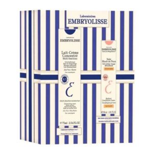 EMBRYOLISSE COFFRET LAIT CREME CONCENTRE 75ML+ SOIN BLUSH ABRICOT 30ML