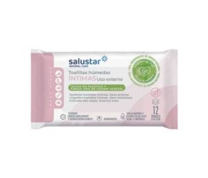 SALUSTAR LINGETTES HYGIENE INTIME 12 UNITES