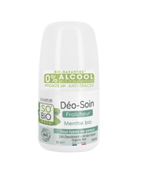 SO BIO DEODORANT FRAICHEUR MENTHE 50ML