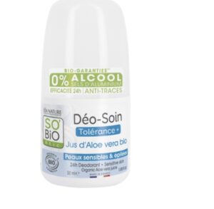 SO BIO DEODORANT TOLERANCE + ALOE VERA 50ML