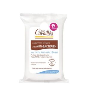 Rogé Cavailles Lingettes Anti Bactérien 15unités
