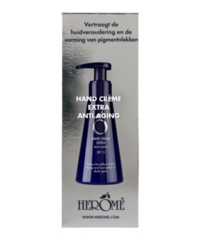 Herôme Crème Mains Anti-Âge Anti-Pigmentation Collagène + Vitamine A (Rétinol)- 120 ml