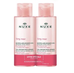 Nuxe Very Rose eau micellaire Pack X 2 400ml