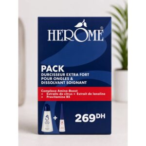 Herome Durcisseur Extra Fort Pour Ongles+ Dissolvant