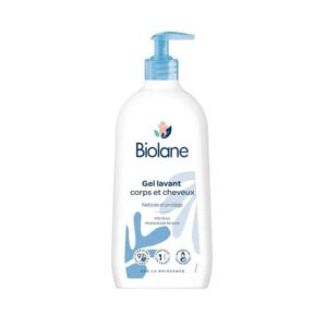 BIOLANE GEL LAVANT CORPS ET CHEVEUX 750 ml