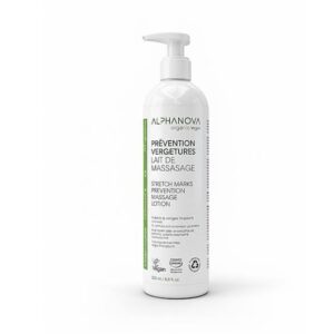 ALPHANOVA LAIT DE MASSAGE VERGETURES