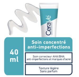 CeraVe Soin Concentré Anti-Imperfections |Peau Grasse à Tendance Acnéique | 40ml