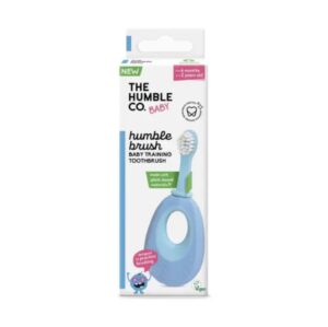 HUMBLE BROSSE A DENTS BLEU POUR BEBES A BASE DE PLANTES