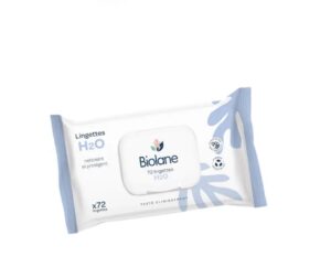 BIOLANE Lingettes Pure H2O 72 Pieces