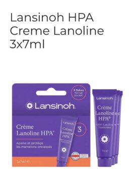 Lansinoh HPA Creme Lanoline 3x7ml