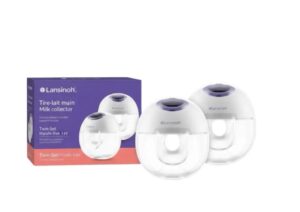 Lansinoh Tire-Lait Main Libre Compact Double