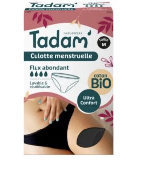 TADAM CULOTTE DE RÈGLES FLUX ABONDANT TAILLE M