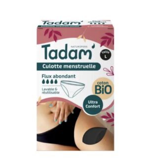 TADAM CULOTTE DE RÈGLES FLUX ABONDANT TAILLE L