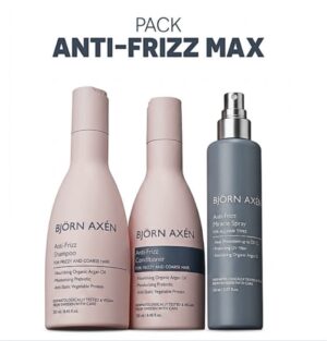 Bjorn Axen Anti-Frizz Max Shampoing+Conditioner+Miracle Spray Pack