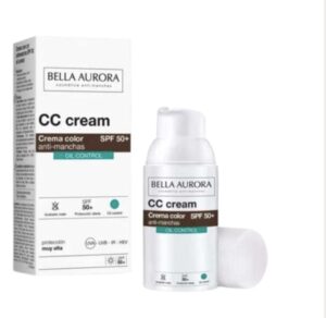 Bella Aurora CC creme Anti-Taches oil Control spf50+ 30ml
