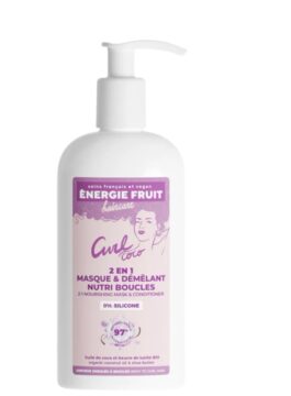 ENERGIE FRUIT MASQUE 2 EN 1 DÉMÊLANT COCO CURL NOURRISSANT 300ML