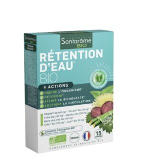 SANTAROME RETENTION D'EAU 15 COMPRIMES