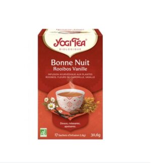 YOGI TEA BONNE NUIT ROOIBOS VANILLE 17 X 2G