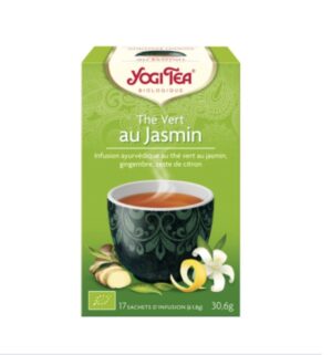 YOGI TEA THE VERT JASMIN 17 X 2G