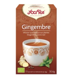 YOGI TEA GINGEMBRE 17 X 2G