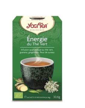 YOGI TEA ENERGIE DU THE VERT 17 X 2G