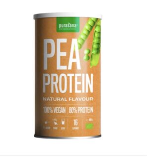Purasana Protein 80% Pois Naturel 400g