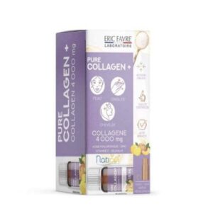 ERIC FAVRE PURE COLLAGEN + 10*15ML PECHE ET CITRON