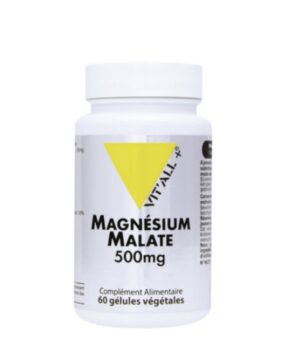 VITALL PLUS MAGNESIUM MALATE 500MG 60 GELULES