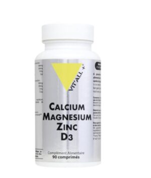 VITALL PLUS CALCIUM MAGNESIUM ZINC D3 90 COMPRIMES