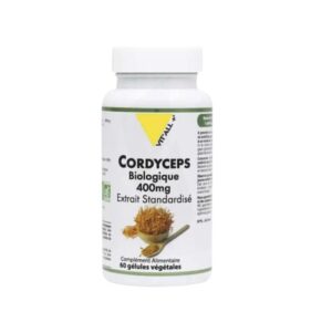 VITALL PLUS CORDYCEPS BIOLOGIQUE 400 MG 60 GELULES