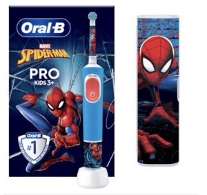 Oral-B Brosse A Dents Rechargeable kids Spiderman +3ans