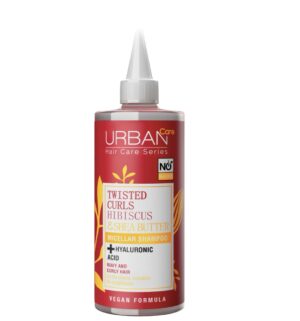 Urban Care Twisted Curls Hibiscus & Shea Butter Micellar Shampoo 340ml