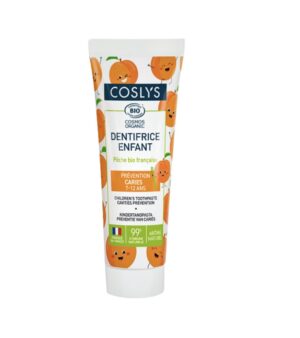 Coslys Dentifrice Juniors 7-12 ans Peche Bio 50ml