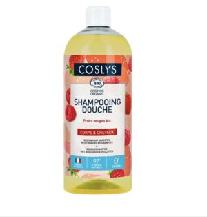 Coslys Shampooing Douche Fruits Rouges 1L