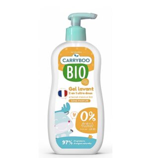 Carryboo Gel Lavant 2en1 Ultra Doux Abricot 500ml