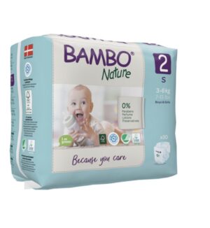 Bambo Nature 2, couches S 3-6kg/30un